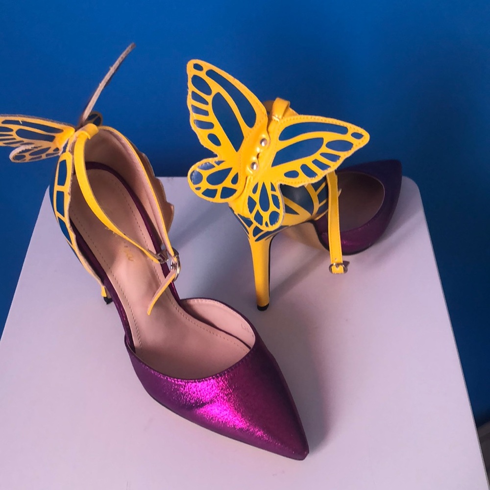 Butterfly heels